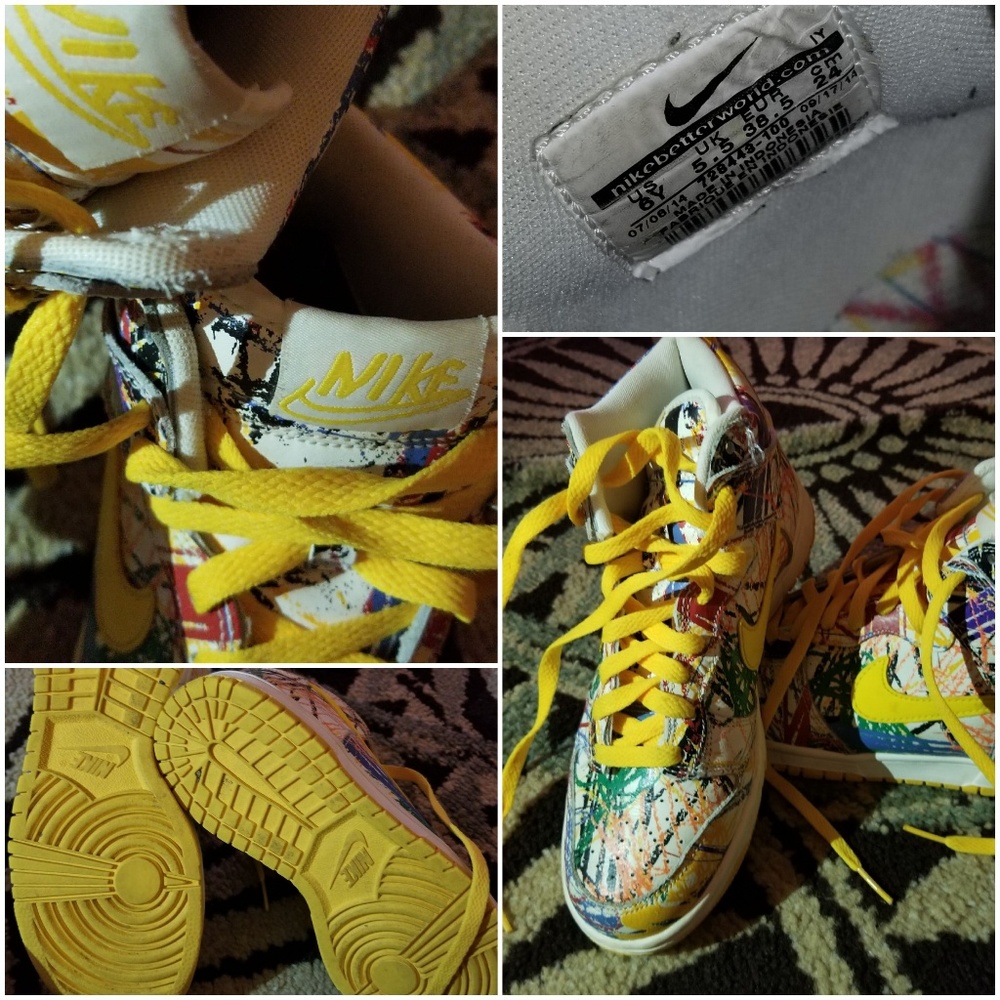 Nike Dunk High Premiun-Scribble